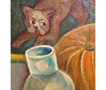 Акулов В.И. "Вид на дыню", 2010 г. Холст, масло. Размер 43х63 см с рамой. (артикул №659) - фото №4