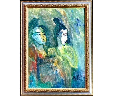 Акулов В.И. "Японские женщины", 2010 г. НЕТ В НАЛИЧИИ (артикул №662) - фото №1