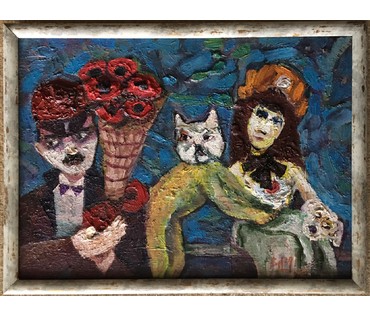 Картина “Идиллия”. Акулов В. 2009 г. (артикул №664) - фото №1