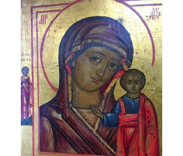 Икона Четырехчастник. Ветка, XIX век №183