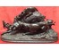 Скульптура "Кабан,затравленный собаками". Касли , вторая половина 1920-х - середина 1930-х гг. (артикул №63) - фото №2