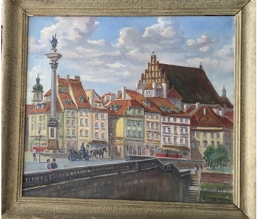 Картина "Варшава", D.Wasowicz. (артикул №704) - фото №1