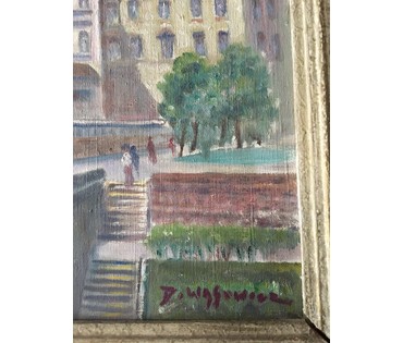 Картина "Варшава", D.Wasowicz. (артикул №704) - фото №3