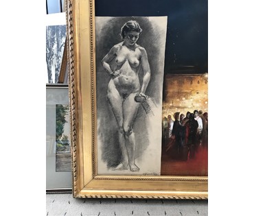 Барановский Ф.М. "Обнаженная модель", 1963 г. №761