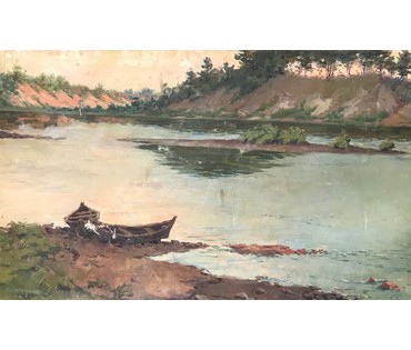 Савицкий В.Н. "Родные берега", XX в. НЕТ В НАЛИЧИИ (артикул №766) - фото №1