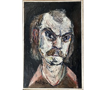 Акулов В.И. “Автопортрет”, 1991 г. НЕТ В НАЛИЧИИ (артикул №770) - фото №5