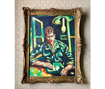 Кищенко А.М. "Юноша, читающий книгу", 1987 г. (артикул №807) - фото №6