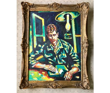 Кищенко А.М. "Юноша, читающий книгу", 1987 г. (артикул №807) - фото №8