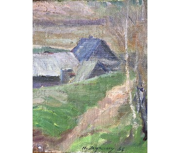 Дучиц Н.В. "Земля белорусская", 1966 год. (артикул №813) - фото №2