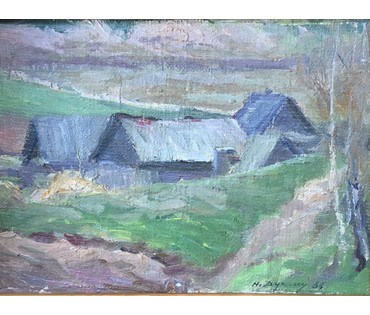 Дучиц Н.В. "Земля белорусская", 1966 год. (артикул №813) - фото №3