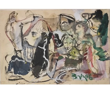 Акулов В.И. "Современные лица", 2006 г. (артикул №822) - фото №1