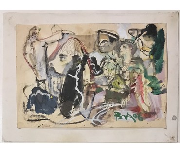 Акулов В.И. "Современные лица", 2006 г. (артикул №822) - фото №2
