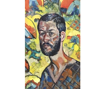 Кищенко А.М. "Портрет кинооператора Александра Абадовского", 1985 г. (артикул №864) - фото №2
