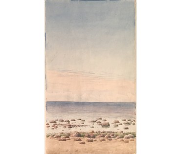 Зайцев Е.А. Картина, 1950-60-е годы. (артикул №877) - фото №1