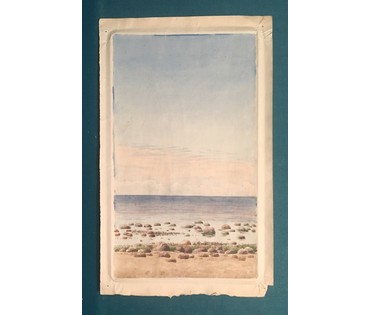 Зайцев Е.А. Картина, 1950-60-е годы. (артикул №877) - фото №2