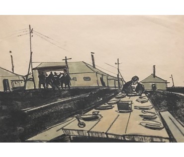Кубарев В.Г. "Эскиз к кинофильму", XX в. НЕТ В НАЛИЧИИ (артикул №879) - фото №3