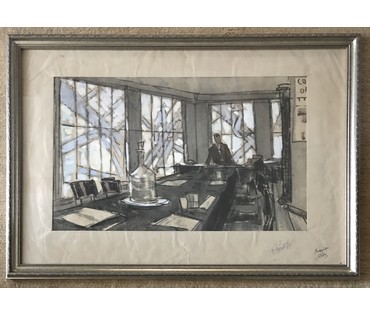 Кубарев В.Г. Эскиз к фильму, XX в. НЕТ В НАЛИЧИИ (артикул №896) - фото №3