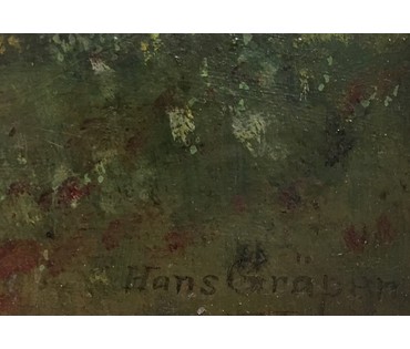 Hans Gräper. Пара картин, 1912 год (артикул №922) - фото №2