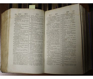 Словарь Русско-польский в 2 томах. Россия-Польша, 1825-1828 гг. №13