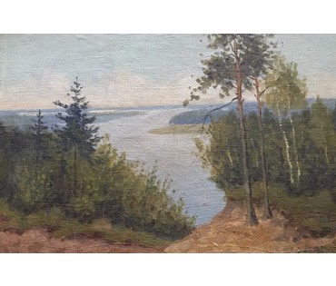 Азгур (Горелова) Г.Г. “Нёман”, 1948 г. (артикул №943) - фото №5