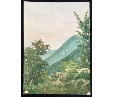 Зайцев Е.А. Картина, 1950-70-е годы. (артикул №956) - фото №1