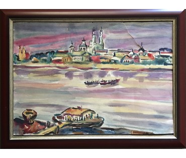 Звонков И.Г. Акварель. Размер 46х33 см. (артикул №997) - фото №3