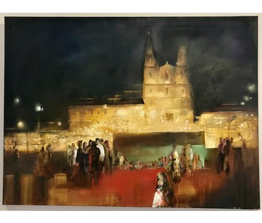 Михаленко А. "Переход на пл.8 Марта", 2007 г. (артикул №1023) - фото №1