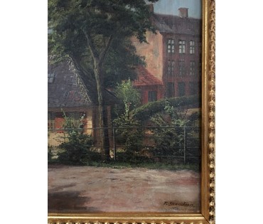 Svendsen Frederik. Картина, нач. XX в. НЕТ В НАЛИЧИИ (артикул №1032) - фото №2