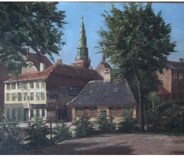 Svendsen Frederik. Картина, нач. XX в. НЕТ В НАЛИЧИИ (артикул №1032) - фото №5