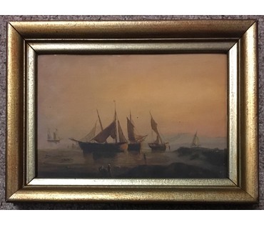 "Морской пейзаж", ХХ в. НЕТ В НАЛИЧИИ (артикул №1035) - фото №1