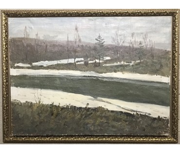 Азгур (Горелова) Г.Г. Картина, 1950 г. (артикул №1039) - фото №4
