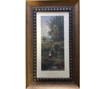 Rost C. Гравюра "Peaceful Eve", 1883 год НЕТ В НАЛИЧИИ (артикул №1044) - фото №1