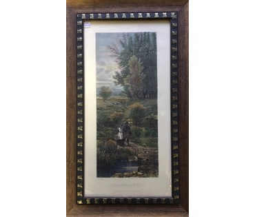 Rost C. Гравюра "Peaceful Eve", 1883 год НЕТ В НАЛИЧИИ (артикул №1044) - фото №2
