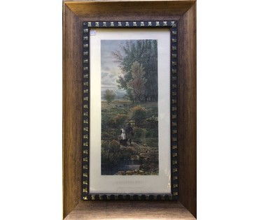 Rost C. Гравюра "Peaceful Eve", 1883 год НЕТ В НАЛИЧИИ (артикул №1044) - фото №3