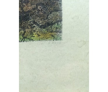 Rost C. Гравюра "Peaceful Eve", 1883 год НЕТ В НАЛИЧИИ (артикул №1044) - фото №5