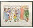 Китайская акварель «Под Новый Год население подносит подарки...», сер. ХХ в. (артикул №1064) - фото №2