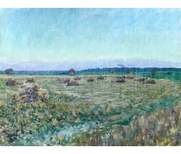 Азгур (Горелова) Г.Г. "Пора уборки урожая", 1954 г. (артикул №1084) - фото №5