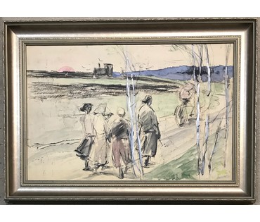 Савицкий М.А. Картина, XX в. НЕТ В НАЛИЧИИ (артикул №1092) - фото №3