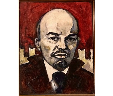 Кухарев В.И. "В. Ленин", 1971 г. (артикул №1107) - фото №1