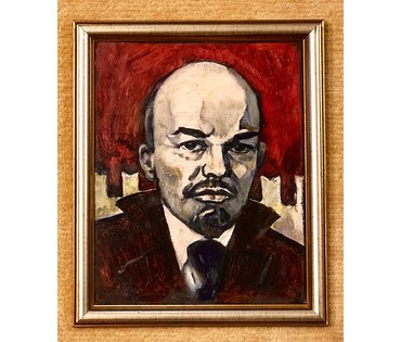 Кухарев В.И. "В. Ленин", 1971 г. (артикул №1107) - фото №3