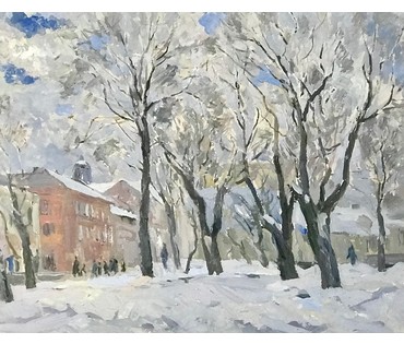 Лихоненко Н.И. Картина, 1976 г. (артикул №1108) - фото №1