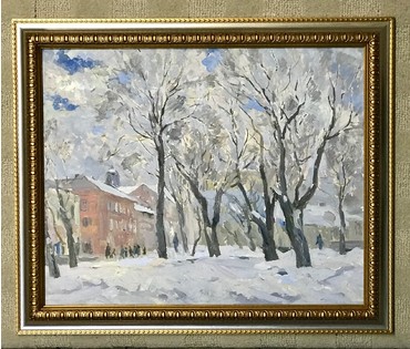 Лихоненко Н.И. Картина, 1976 г. (артикул №1108) - фото №2
