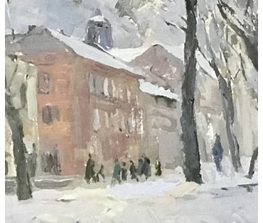 Лихоненко Н.И. Картина, 1976 г. (артикул №1108) - фото №3