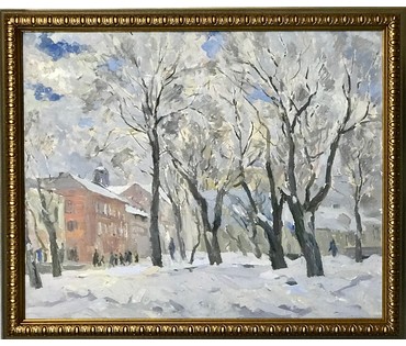 Лихоненко Н.И. Картина, 1976 г. (артикул №1108) - фото №4
