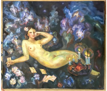Горячев С.Я. Картина, 1970 г. (артикул №1122) - фото №1