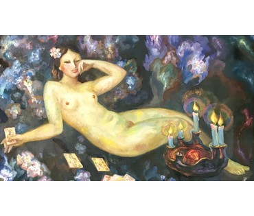 Горячев С.Я. Картина, 1970 г. (артикул №1122) - фото №3