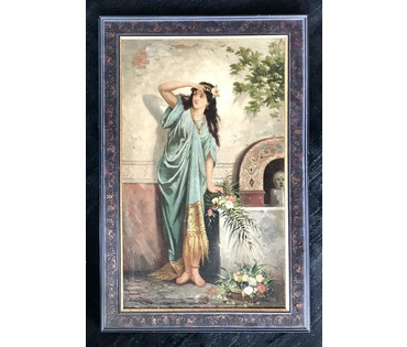 Ferenczy Karoly "Одалиска", к. XIX - н. XX в. (артикул №1123) - фото №1