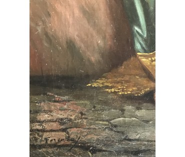 Ferenczy Karoly "Одалиска", к. XIX - н. XX в. (артикул №1123) - фото №2