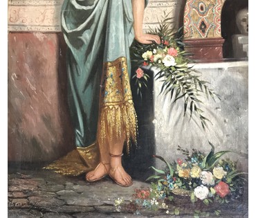 Ferenczy Karoly "Одалиска", к. XIX - н. XX в. (артикул №1123) - фото №4
