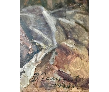 Гомонов В.К. "Обнаженная", 1976 г. НЕТ В НАЛИЧИИ (артикул №1131) - фото №3